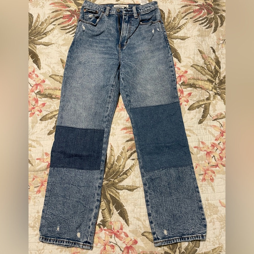 Abercrombie Patchwork Jeans